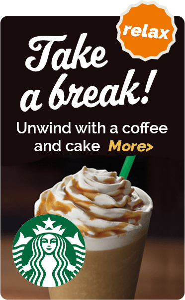 Take a break - Unwind with a snack or beverage